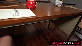 Teacher Joins Step-Siblings' Classroom Fun