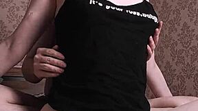 Light Bdsm Nipple Play and Tickling of Home Girl with Small Tits