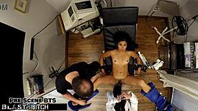 jasmine rose bends over in the hospital as the patient blasts her hairy bush with hot cum