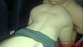 i can't believe i cheated as a wife getting fucked and creampied in the car back seat