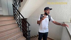 my latina student slut deepthroats my big cock and swallows cum in classroom to pass... she's a dirty whore with wet mouth!