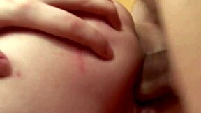 finally she gets to fuck alexa moroz that pig with shaved tight vagina 😈🍑