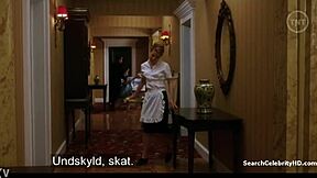 Whoa, check Charlize Theron in that topless celebrity scene from The Life and D Peter Sellers 😍🔥