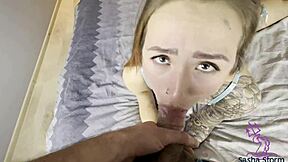 Step brother with huge cock makes my pussy squirt hard