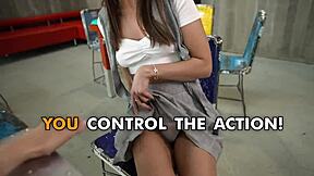 uh, horny sybil shows off pussy anatomy then takes that cock in bent over doggystyle... missionary too, like super interactive.