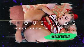 Hey, check out this hot brunette babysitter taking it deep in cowgirl and doggystyle positions