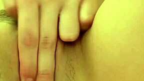 Horny asian woman blows and fucks for creampie!