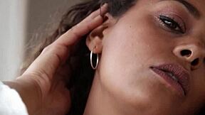 SPANISH TEEN BEAUTY WITH CURLY HAIR AGATHA GOES SOLO FOR PLAYBOY