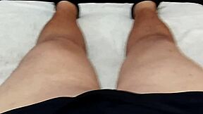 A naughty young girl got me aroused with her wet pussy and made me cum