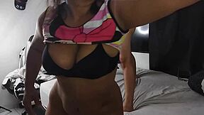 I stay big with homemade doggystyle cum in mouth from brunette latina slut