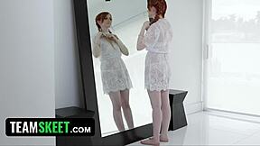 Krystal Orchid In Bracefaced Ginger Bush With Big Tits Cowgirl And Doggystyle Cumshot