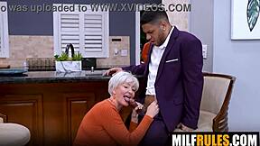 Nanas swap sloppy cum after hardcore blowjob and fucking with DD White Stevie K Mike Ox Casey Conrad