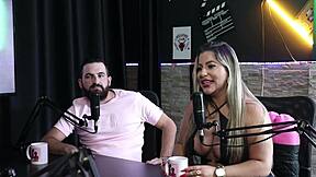 Why does Juli Figueir� feel jealous in this liberal Brazilian swinger setup with anal sex and sheer lingerie on the truck?