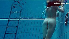 oh wow, look at piyavka chehova's big bouncy juicy tits bouncing underwater in the pool
