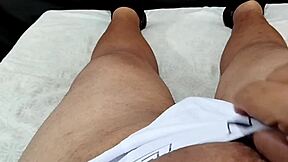 A naughty young girl got me aroused with her wet pussy and made me cum