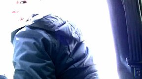 on our ski vacation i strip down and pee right in the snow