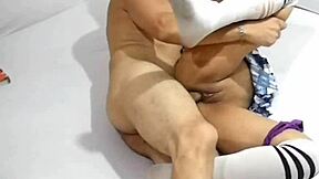 hey, this sweet young schoolgirl gets recorded taking hard cock deep in her tight virgin pussy