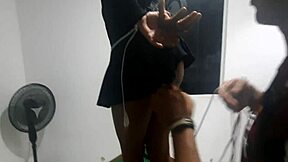 uh, índio musculoso destroyer tied up novinha cabaça miia thalia to eat her big ass outdoors...