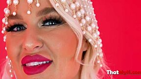 Oh my, that blonde British milf with big tits cheats in a wild 5some group session, feeling every intense moment!