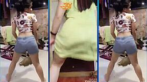 Skinny Filipina Teen Sittie Ngilay Shows Off Big Ass