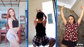 Skinny Filipina Teen Sittie Ngilay Shows Off Big Ass