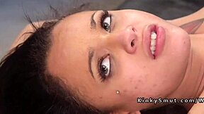 Petite Slave Anal Banged!