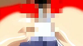 seifuku shojo virgin in the school uniform experiences blowjob and group lick with toys in this bdsm cartoon fetish scene