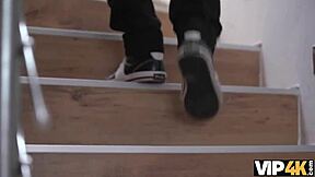 Vip4k Cleaning Is Over Because Huge Cock Penetrates Juicy Pussy Of Monique Woods