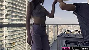 TeenFidelity Tight Nubile Athena Heart Deepthroats Dick!