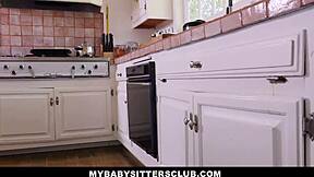 i'm like totally screwing up but hunky boss mr mclane is pounding hot teen babysitter paris cummings