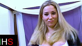 sexy curvy blonde gets fucked in pussy and ass amazingly