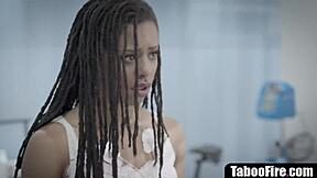 this young ebony patient gets fucked rough by the doctor