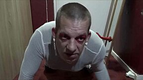 hey, that bisexual crossdresser mark wright's begging for ass fucking, ass to mouth, and swallowing piss and cum! 😏