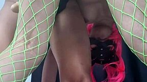 Stepmom Fiercely Pounds Petite Stepdaughter's Tight Anal