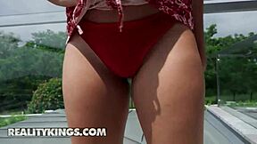 may thai gets naughty in this reality kings scene taking it up the ass to preserve her virginity before tying the knot