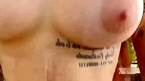 Beautiful latina teen cute solo shows big tits and opens ass in public outdoor setting