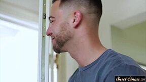 Glamcore teen 18+ gets pussylicked and fucked deeply