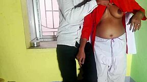 Desi Schoolgirl Quick Classroom Sex with Classmate