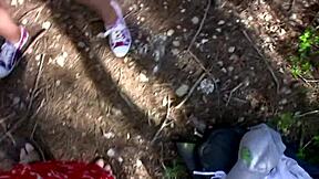 Shy Teen 18+ Starts With Blowjob But Craves Interracial Outdoor Anal Pounding And Facial Cumshot