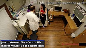 Lenna Lux aka Bill Gapes gets gyno exam on spy cam from Doctor Tampa at Girlsgonegyno