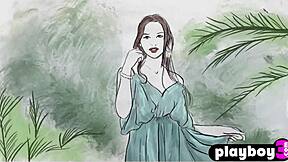 petite milf model gloria sol starts undressing, revealing her amazing all natural curvy body with big tits and bubble butt