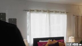 Dirty Stepdad Derrick Pierce Claims Petite Pierced Teen Coco Lovelock's Virgin Pussy with Deepthroat and Hardcore Fuck