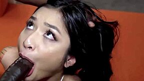 Can Petite Avery Black Stretch Pussy For Big Black Cock Interracial Ride!