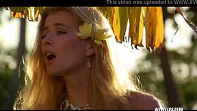 what's manuia taie doing with that banana in pacific banana 1981 celebrity nude scene?