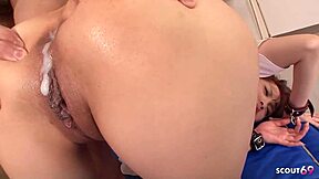 Will Petite Japanese Teen Handle First Anal and DP Group Sex from Teacher in Uncensored JAV?