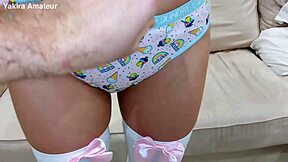 Real teen compilation shows big natural boobs in hall panties try-on