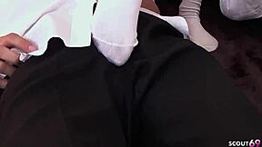 petite japanese step-sister seduces classmate to sloppy blowjob in uncensored jav