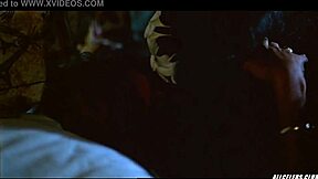 what's manuia taie doing with that banana in pacific banana 1981 celebrity nude scene?