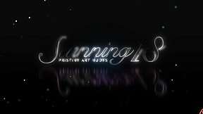 Teen lesbian 3some with hot babes using dildo and fingering pussies