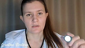 Toxic Russian Doctor Tries Domination But Gets Mouth Fucked Hard Instead!